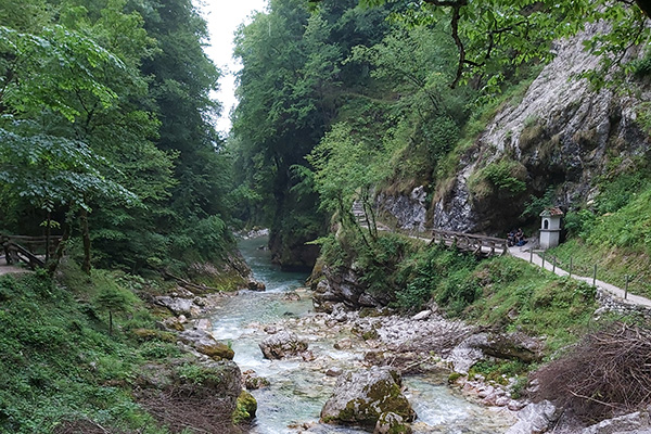 Am Rundweg in den "Schluchten"