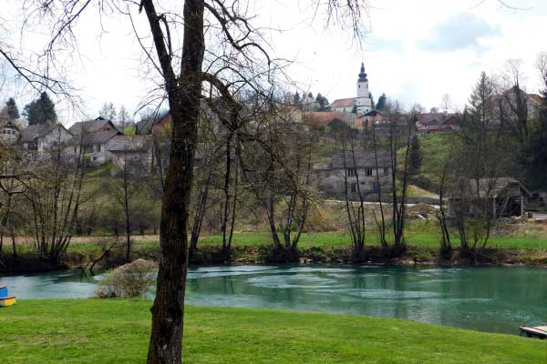 Blick zur Krka