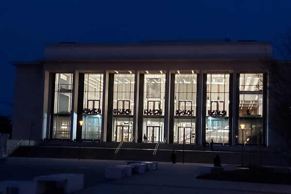 Blick auf das Janáček-Theater