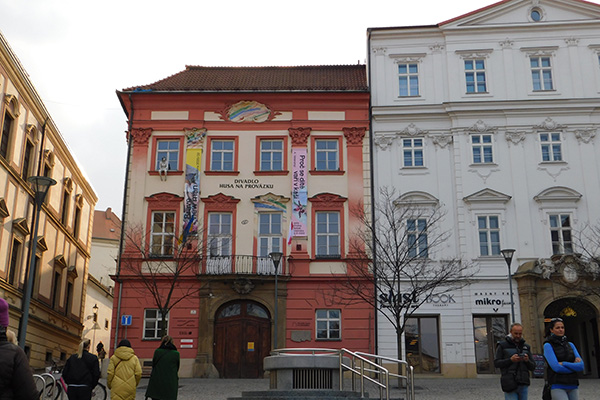 Blick zum Theater am Krautmarkt