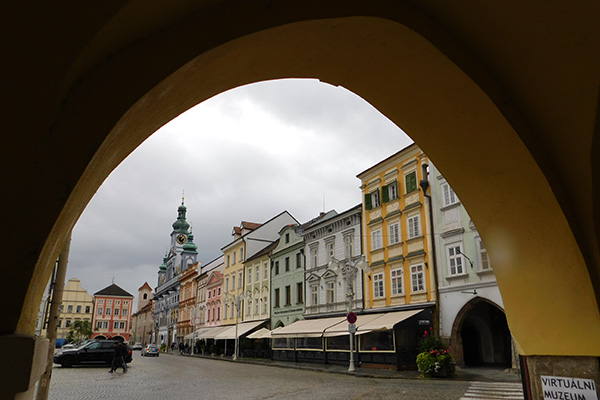 Blick zum Hauptplatz