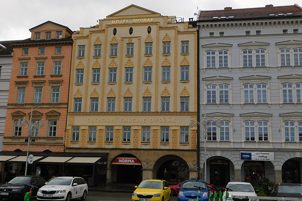 Blick zum Hauptplatz