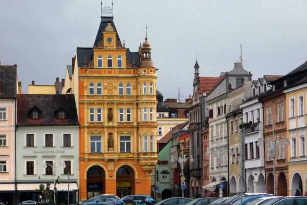 Blick auf den Palast Biene