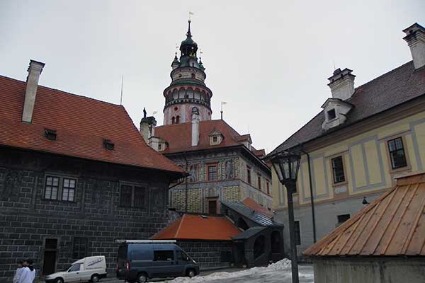 Aufgang zum Schlossmuseum 