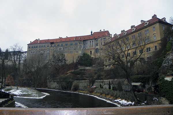 Blick auf das Schloss 