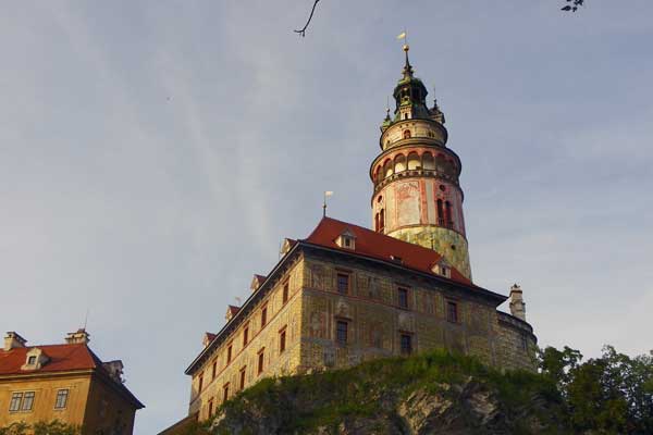Das Märchenschloss von Český Krumlov
