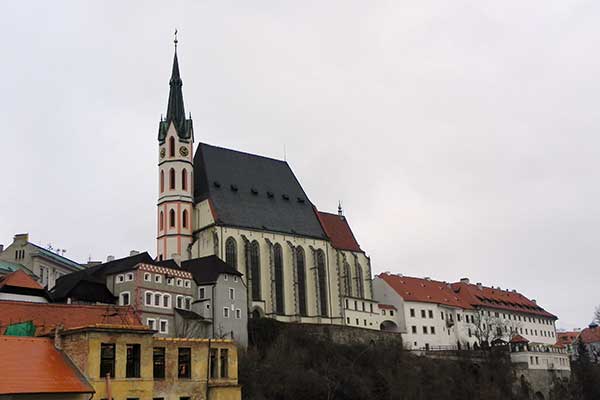 St. Veitskirche in Český Krumlov 