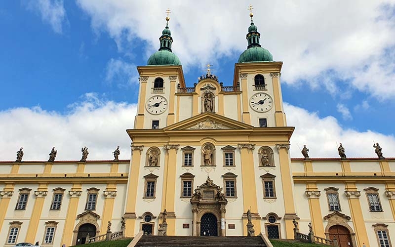 Die Wallfahrtskirche Mariä Heimsuchung am Heiligen Berg