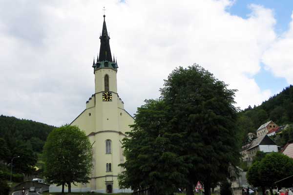 Blick auf die Joachimskirche