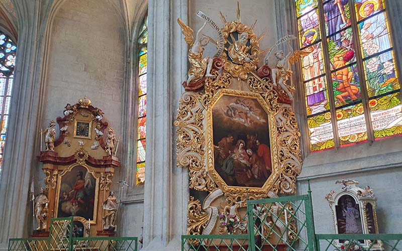 St. Wenzelskapelle in der Bartholomäuskirche in Kolín