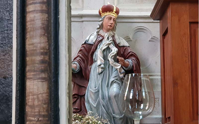 Im Inneren der Kirche