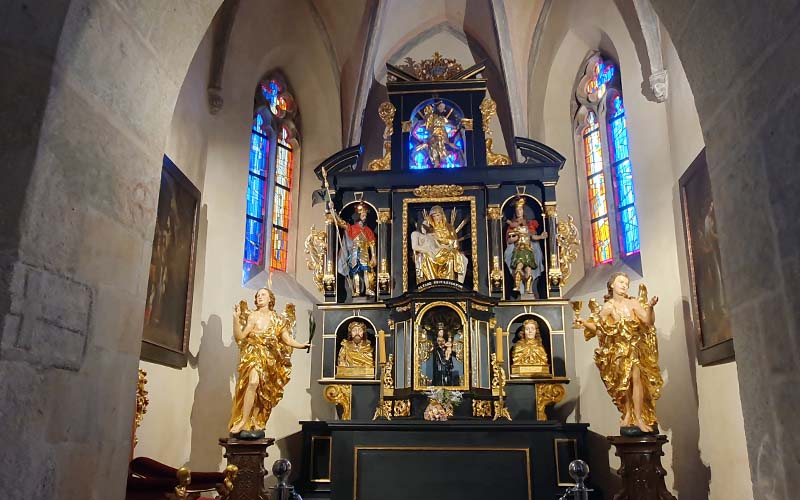 Altar in der Kokowski-Kapelle