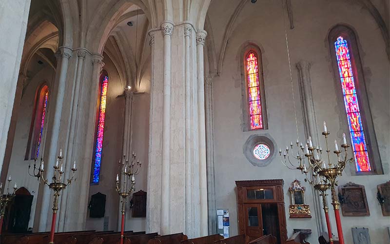 Im Inneren der Kirche