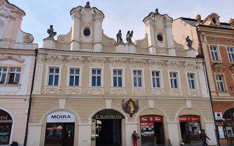 Haus am Hauptplatz von Kolín
