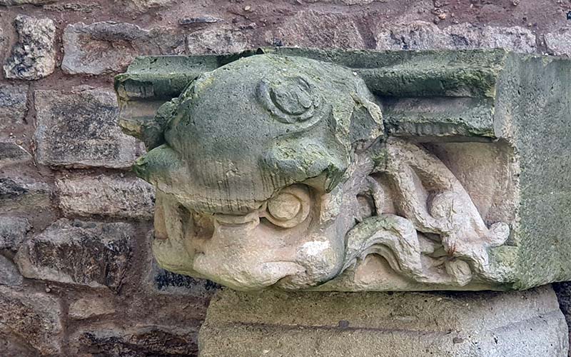 Detail des Kirchenschmucks