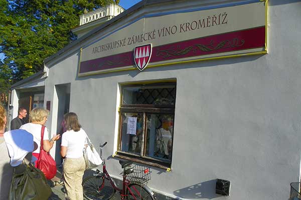 Die Erzbischöfliche Weinkellerei in Kroměříž (Kremsier)