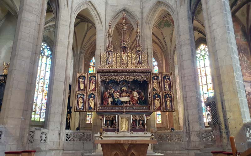 Kutná Hora, Altar in der Kathedrale der Heiligen Barbara