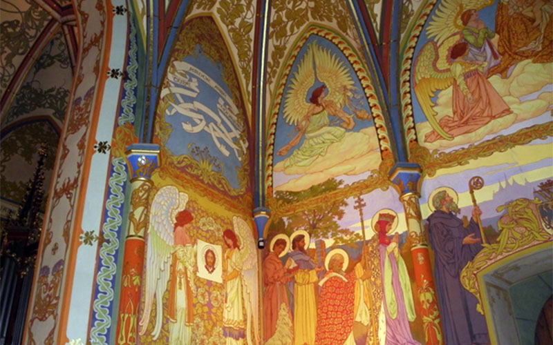 In der Kapelle des Welscher Hof in Kutná Hora