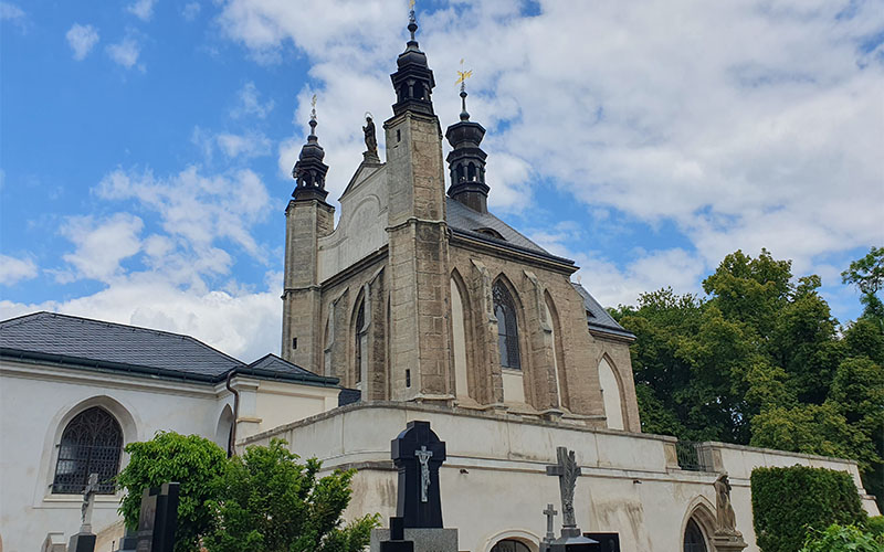 Friedhofskirche und Beinhaus in Sedlec