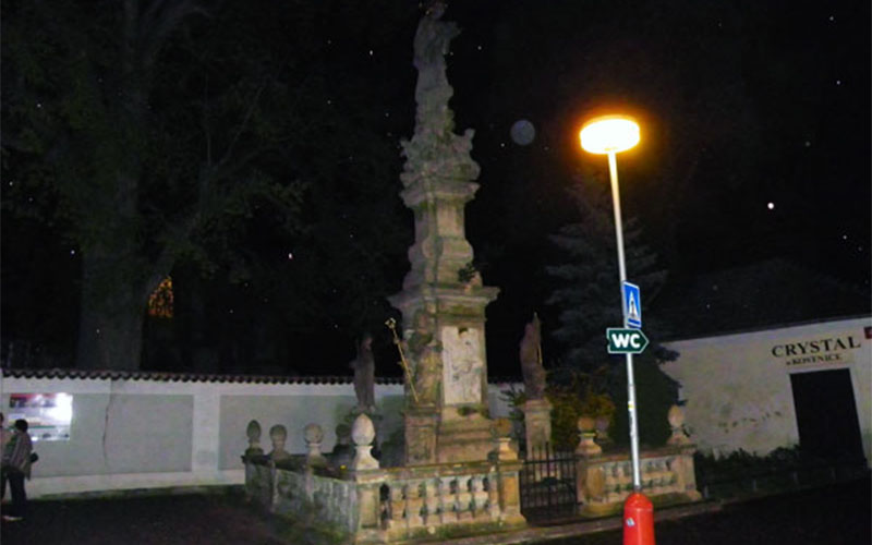 Die Pestsäule in Sedlec