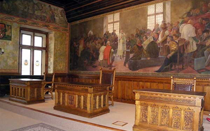 Im Welscher Hof in Kutná Hora