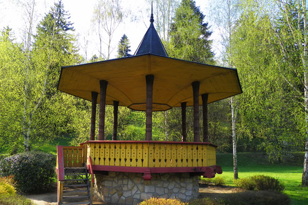 Der Musikpavillon im Park 