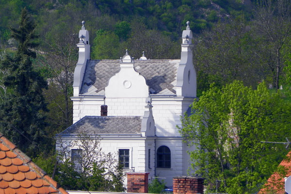 Blick auf die Obere Synagoge 