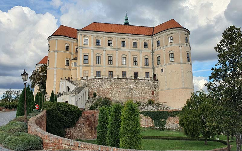 Das Schloss in Mikulov