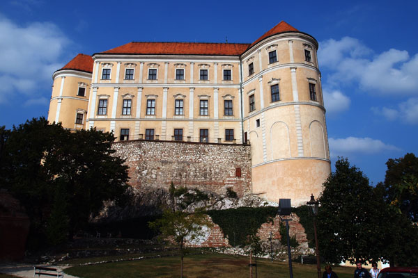 Das Schloss von Mikulov 