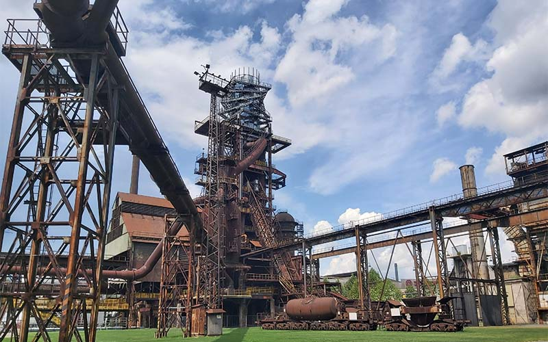 Im ehemaligen Eisenwerk von Ostrava