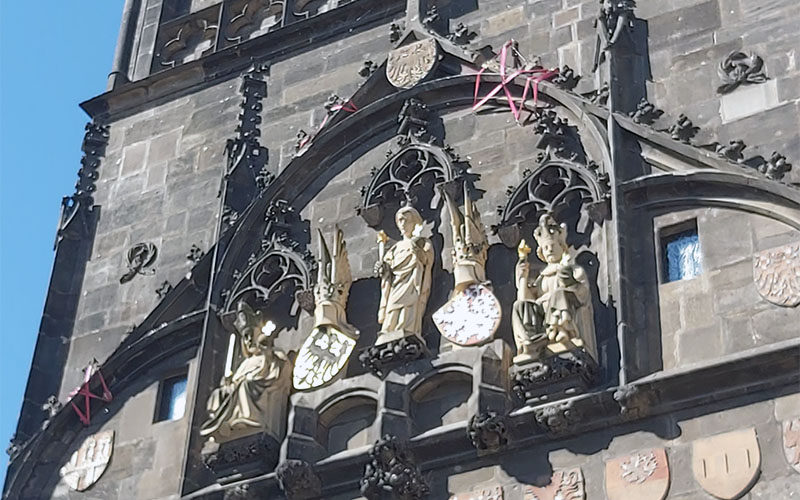 Detail Altstädter Brückenturm
