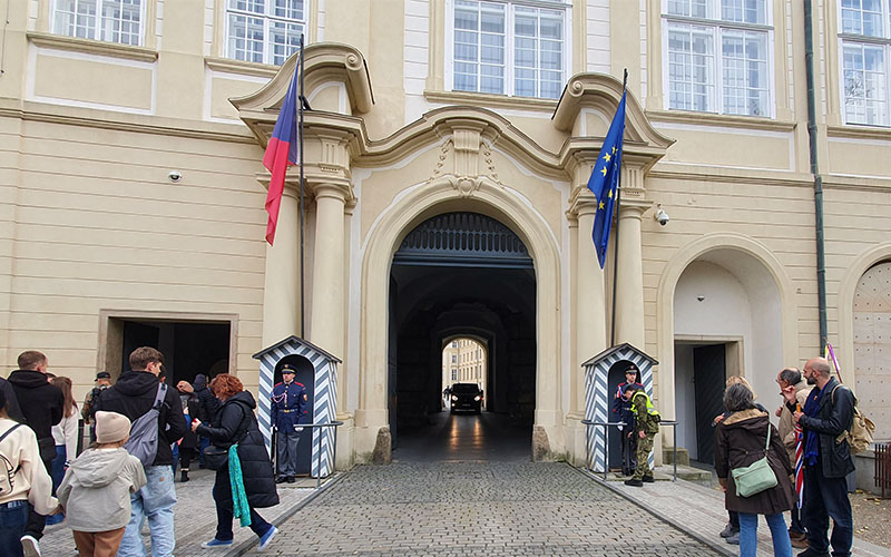 Eingang zur Prager Burg