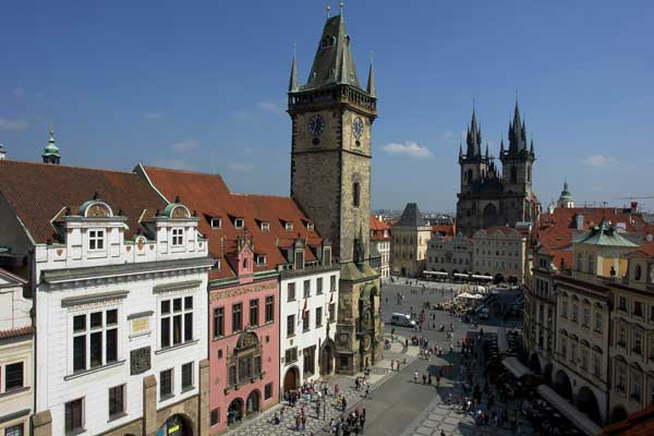 Altstätter Ring mit Altstätter Rathaus
