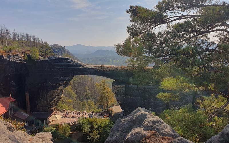 Das Prebischtor - das Tor zur Böhmischen Schweiz
