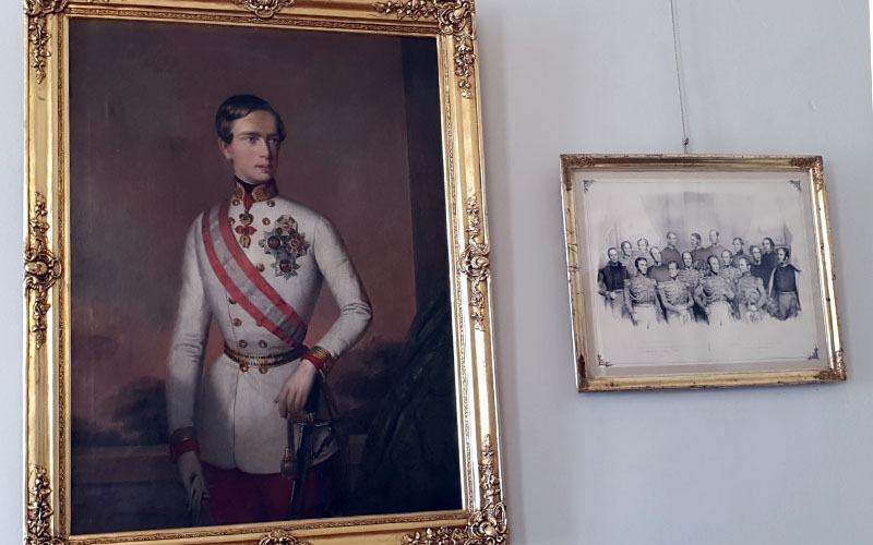 Auch hier der Kaiser Franz Joseph