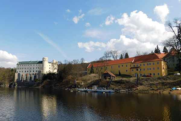 Blick auf das Schloss 