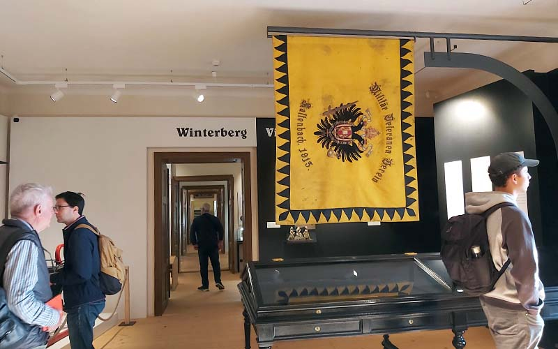 Erinnerungen an die Monarchie im Museum