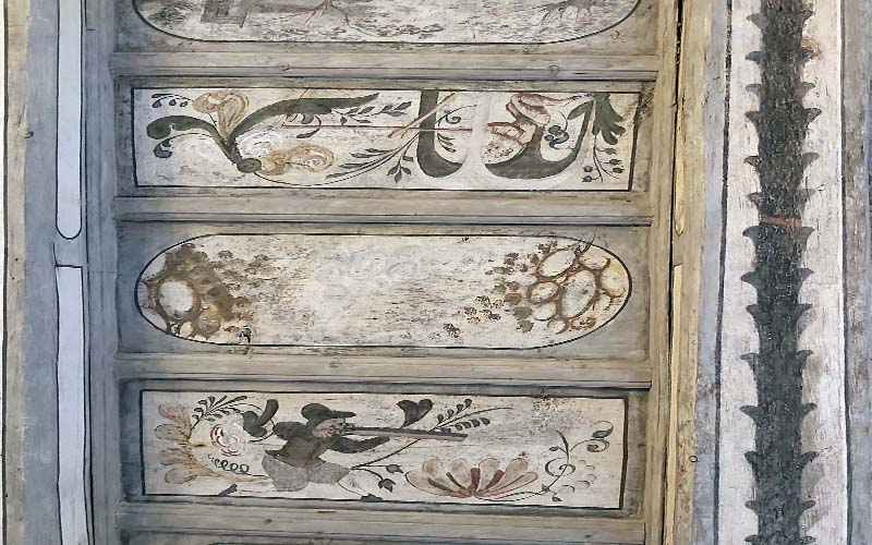Wunderschöne Holzdecken aus vergangenen Zeiten