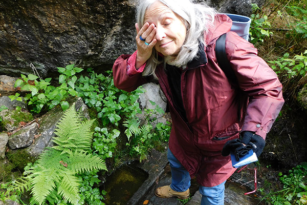 Natürlich habe ich das Heilwasser auch ausprobiert