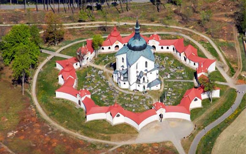 Die Wallfahrtskirche am Grünen Berg