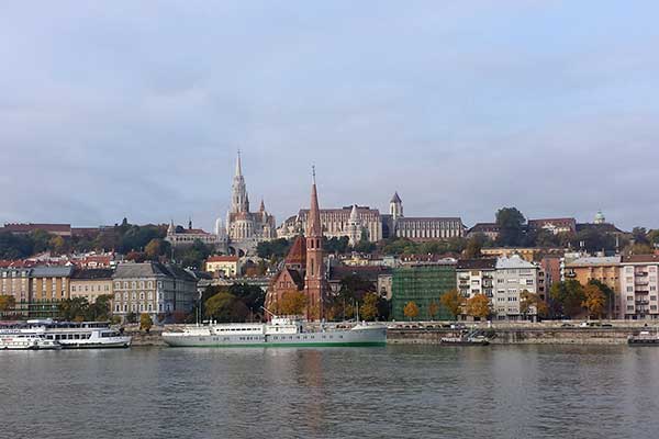 Blick auf das Burgviertel