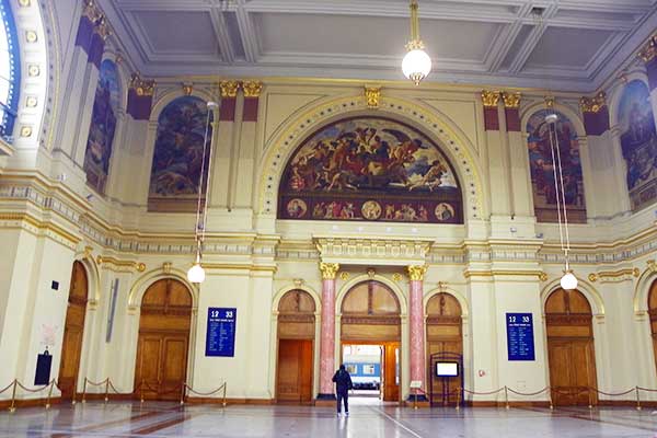 Keleti Bahnhof in Budapest