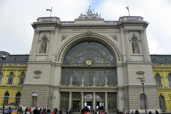 Der Ostbahnhof in Budapest