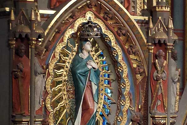 Die Madonna mit der Stephanskrone