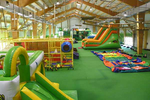 Der Indoor-Spielplatz