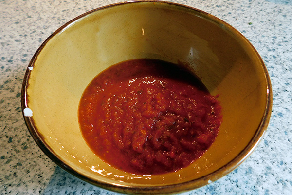 Wichtig in der italienischen Küche - eine fruchtige Tomatensauce