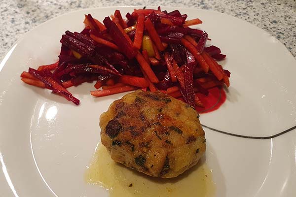 Bärlauch-Käse-Knödel