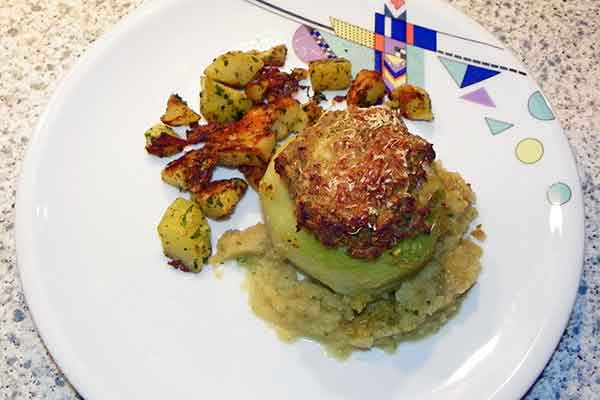 Gefüllte Kohlrabi
