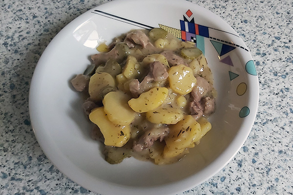 Saure Erdäpfel - saure Kartoffel