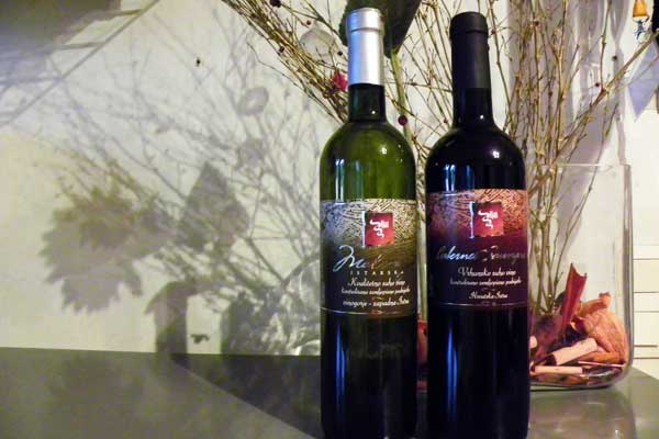 Das Weingut Siljan - nicht ganz leicht zu finden